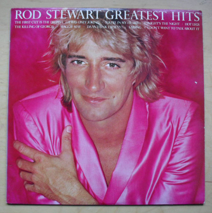 ROD STEWART - Greatest Hits (blue)