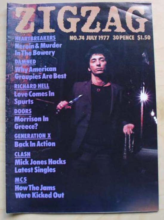 Heartbreakers Zig+Zag+No.74 MAGAZINE