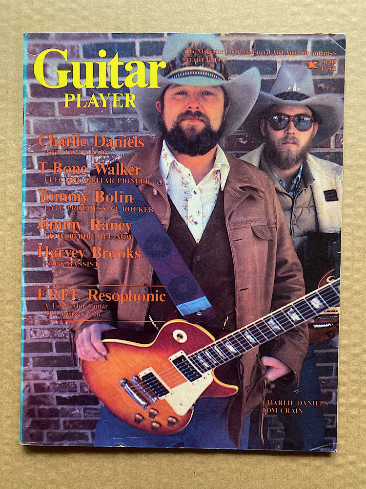 CHARLIE DANIELS - GUITAR PLAYER