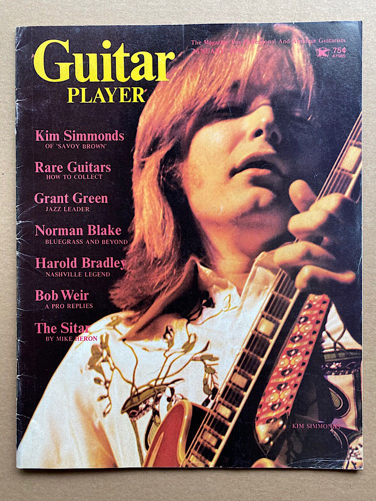 Savoy Brown Guitar Player MAGAZINE