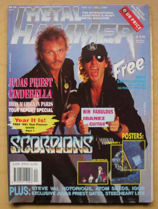Scorpions Metal Hammer MAGAZINE