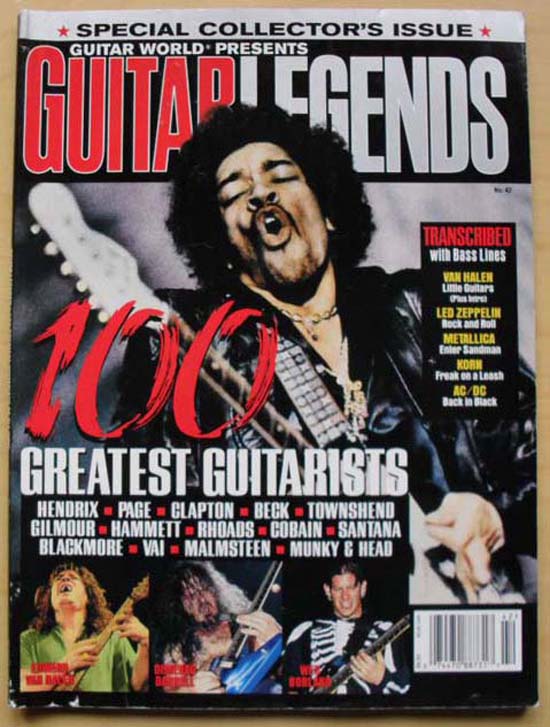 JIMI HENDRIX - Guitar Legends