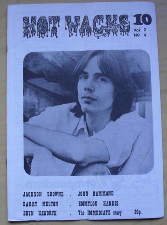 JACKSON BROWNE - Hot Wacks #10