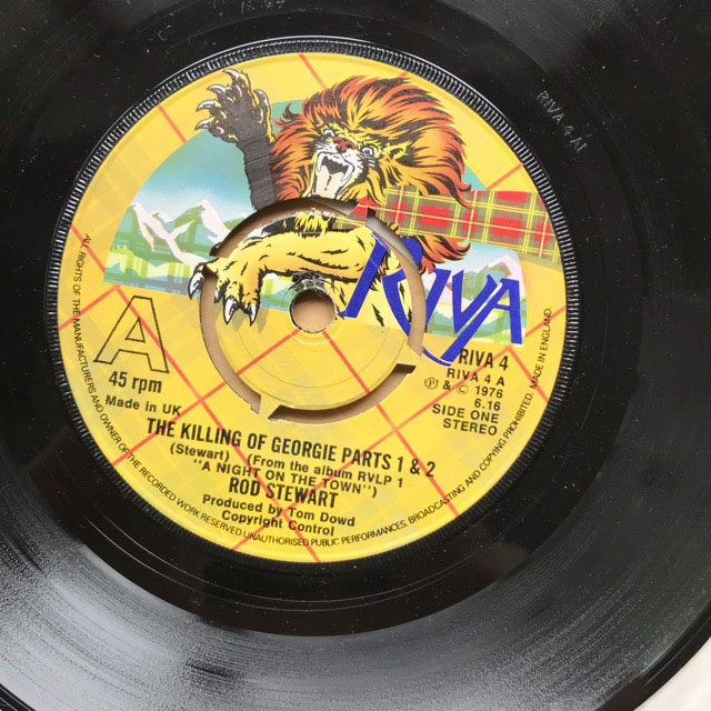 Rod Stewart Killing Of Georgie Patrs 1 + 2 7''
