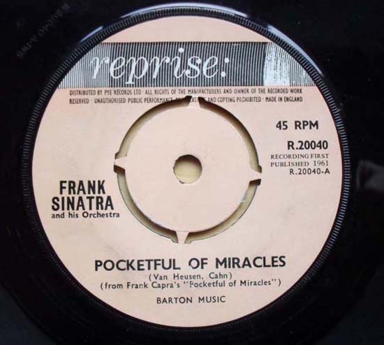 FRANK SINATRA - Pocket Full Of Miracles