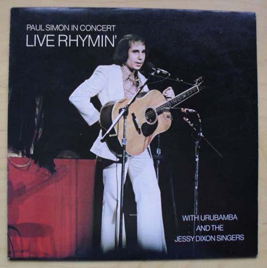 PAUL SIMON - Live Rhymin' Single