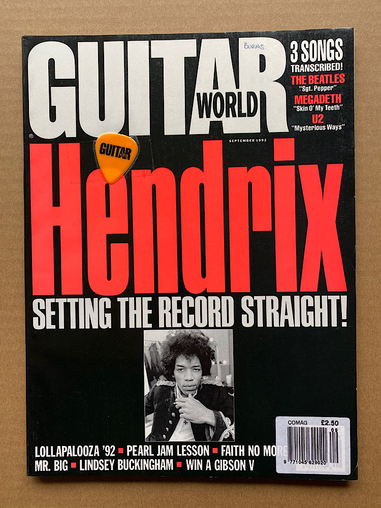 JIMI HENDRIX - Guitar World