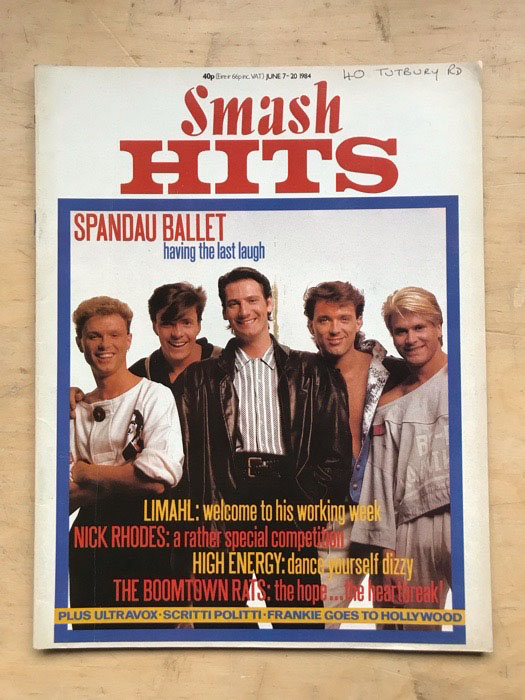 SPANDAU BALLET - Smash Hits