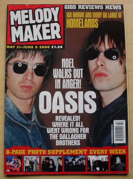 OASIS - MELODY MAKER