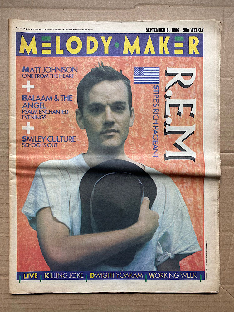 R.E.M. - MELODY MAKER
