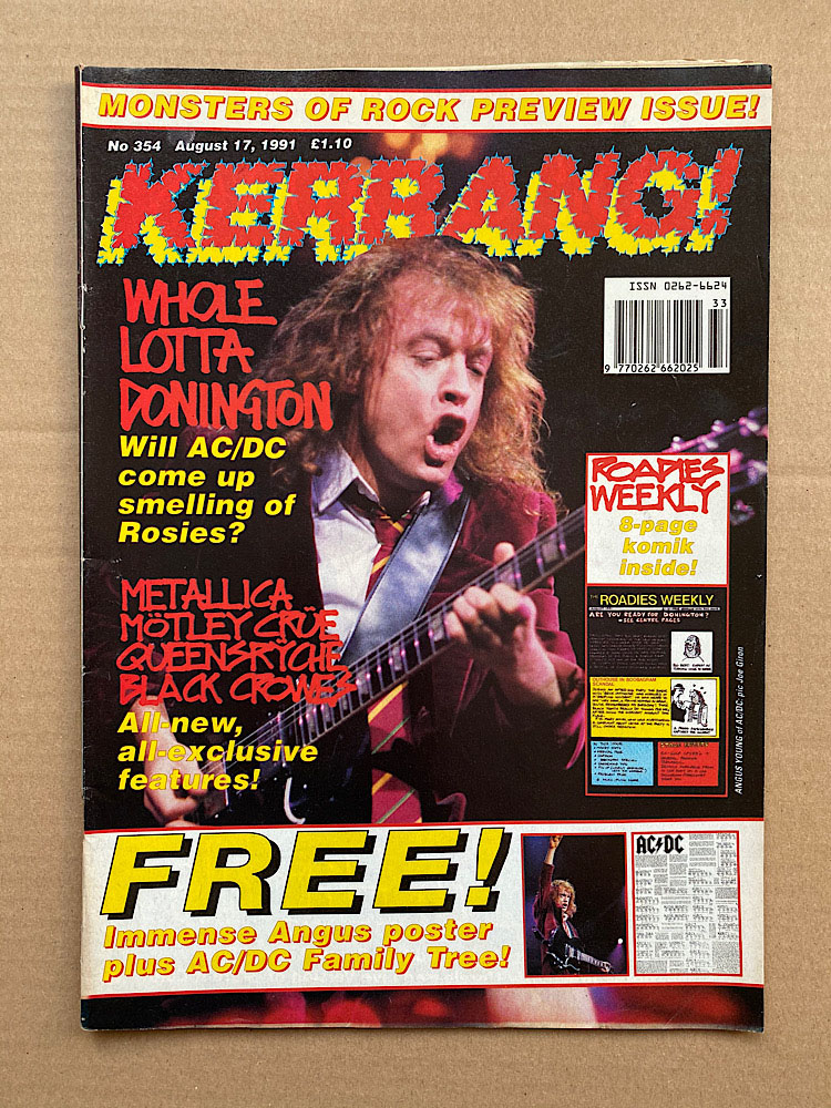 AC/DC - Kerrang No.354