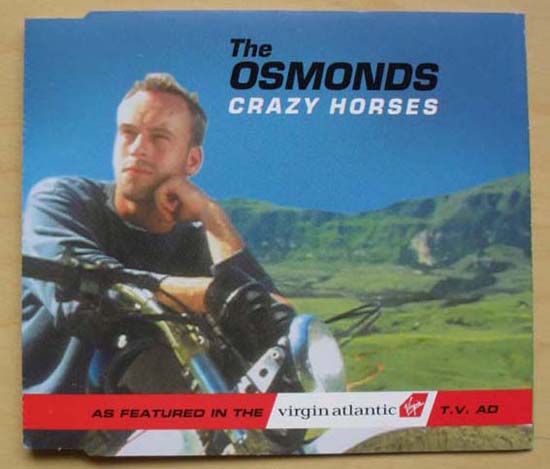 Osmonds Crazy Horses CD:SINGLE