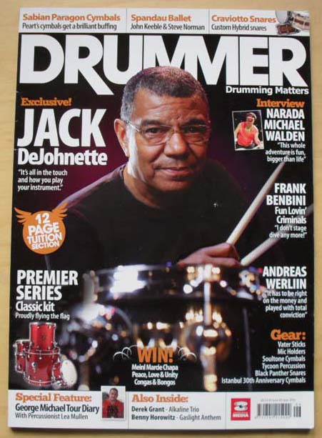 JACK DEJONETTE - DRUMMER #80