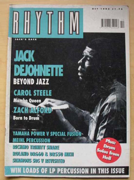 JACK DEJONETTE - RHYTHM