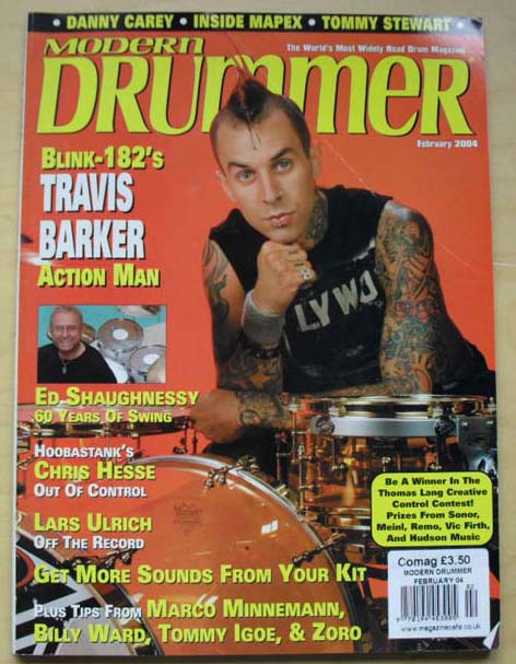 BLINK 182 - MODERN DRUMMER