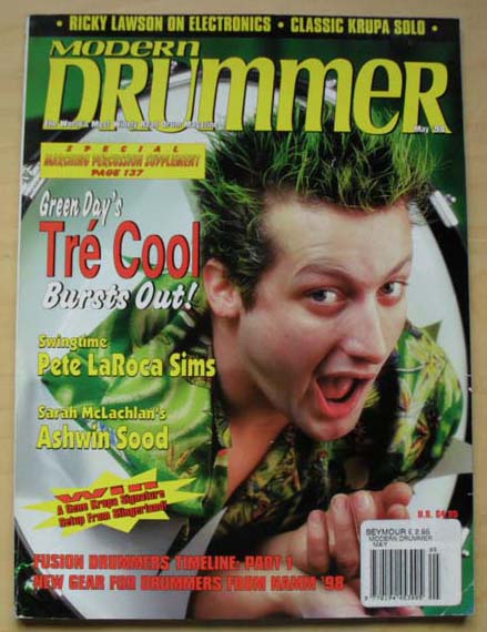 GREEN DAY - MODERN DRUMMER