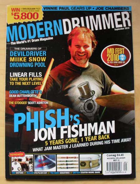 PHISH - Modern Drummer