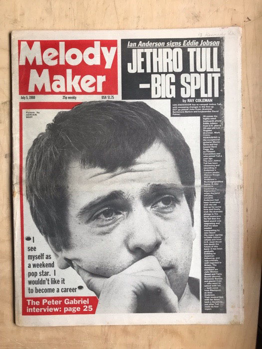 PETER GABRIEL - Melody Maker