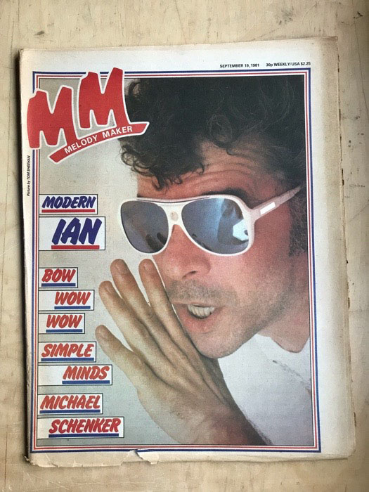 IAN DURY - MELODY MAKER
