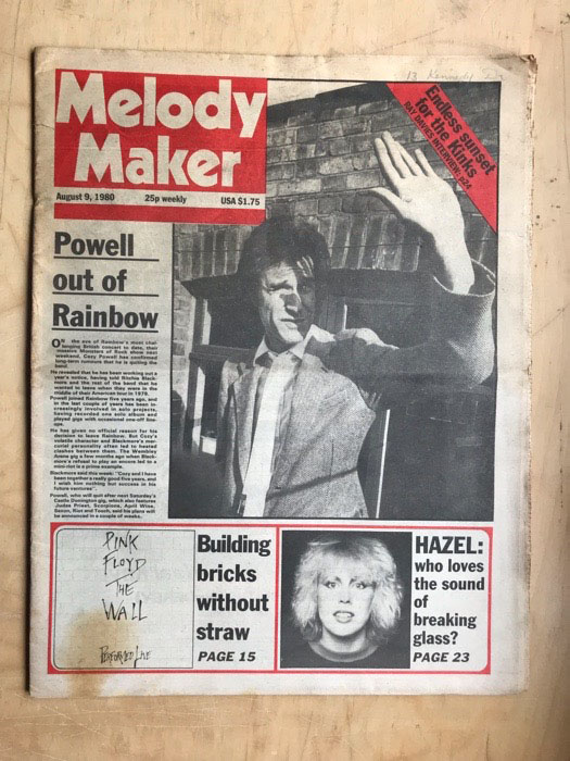 Melody Maker - Uk listings