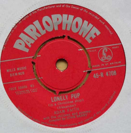 ADAM FAITH - LONELY PUP
