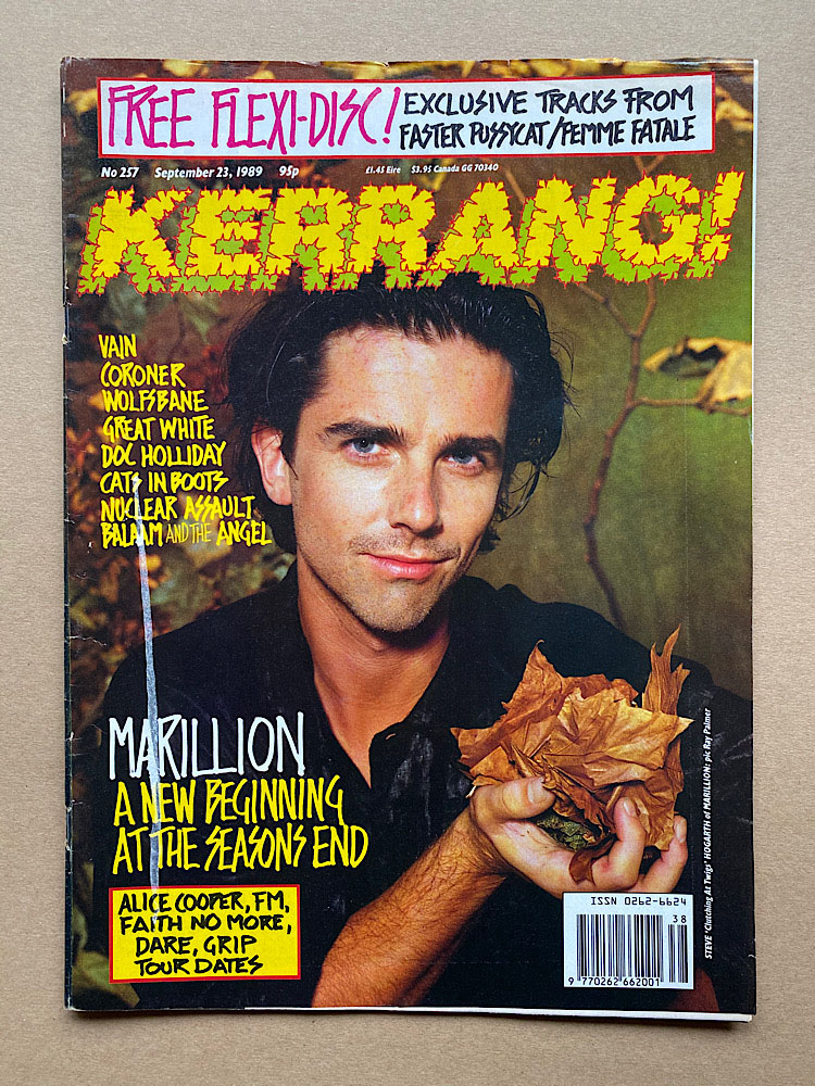 MARILLION - Kerrang No.257
