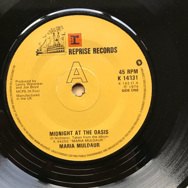 MARIA MULDAUR - Midnight At The Oasis