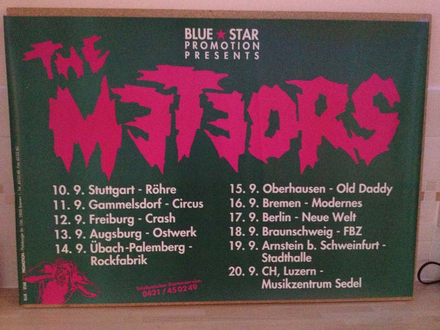 METEORS - GERMAN TOUR