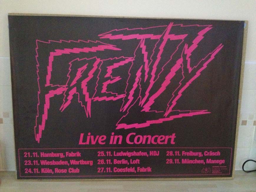 FRENZY - GERMAN TOUR