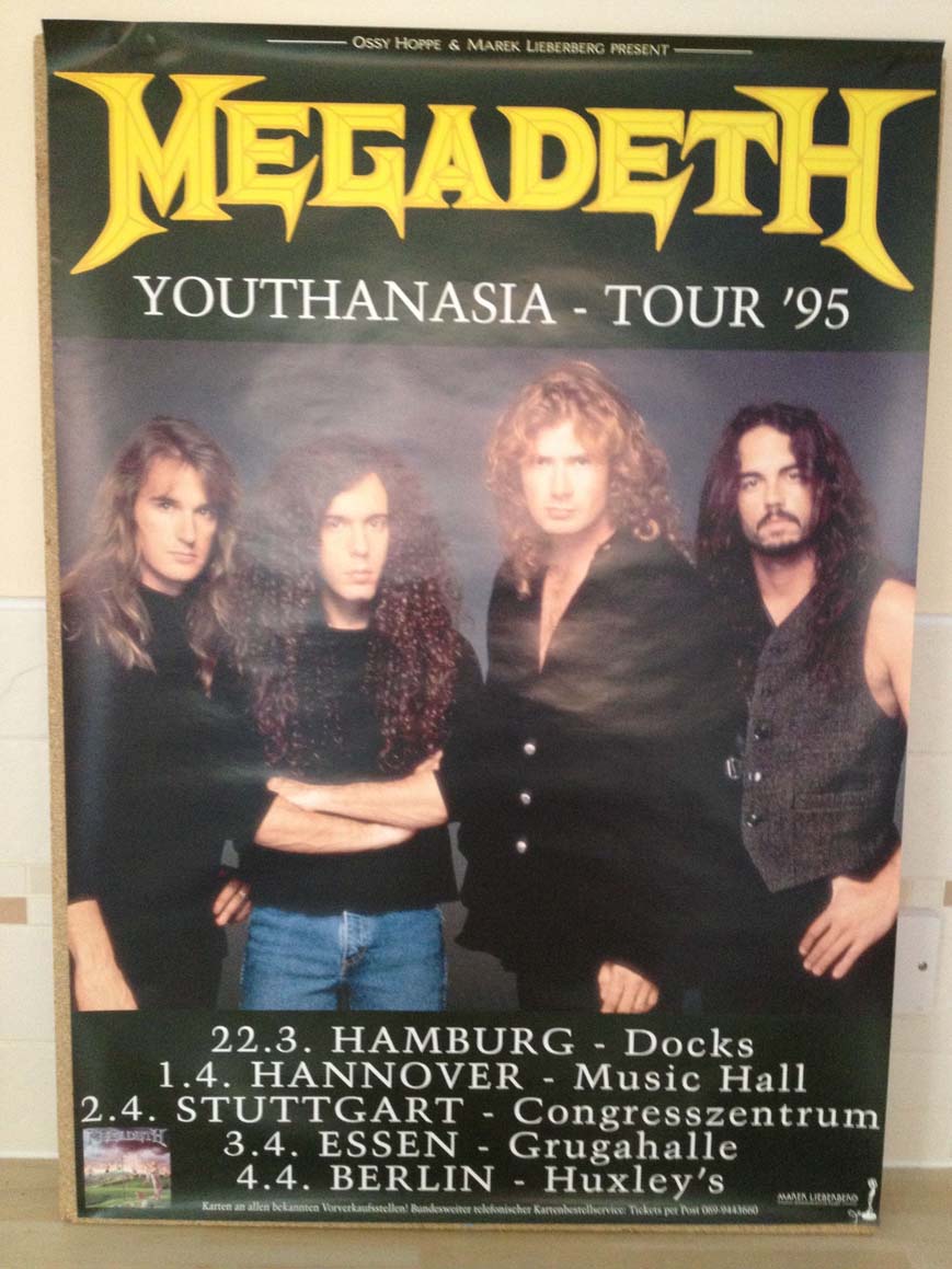 MEGADETH - Youthanasia Tour '95
