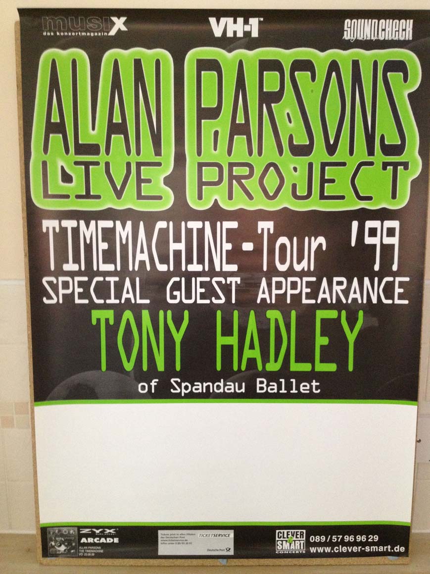 ALAN PARSONS PROJECT - TIME MACHINE TOUR '99