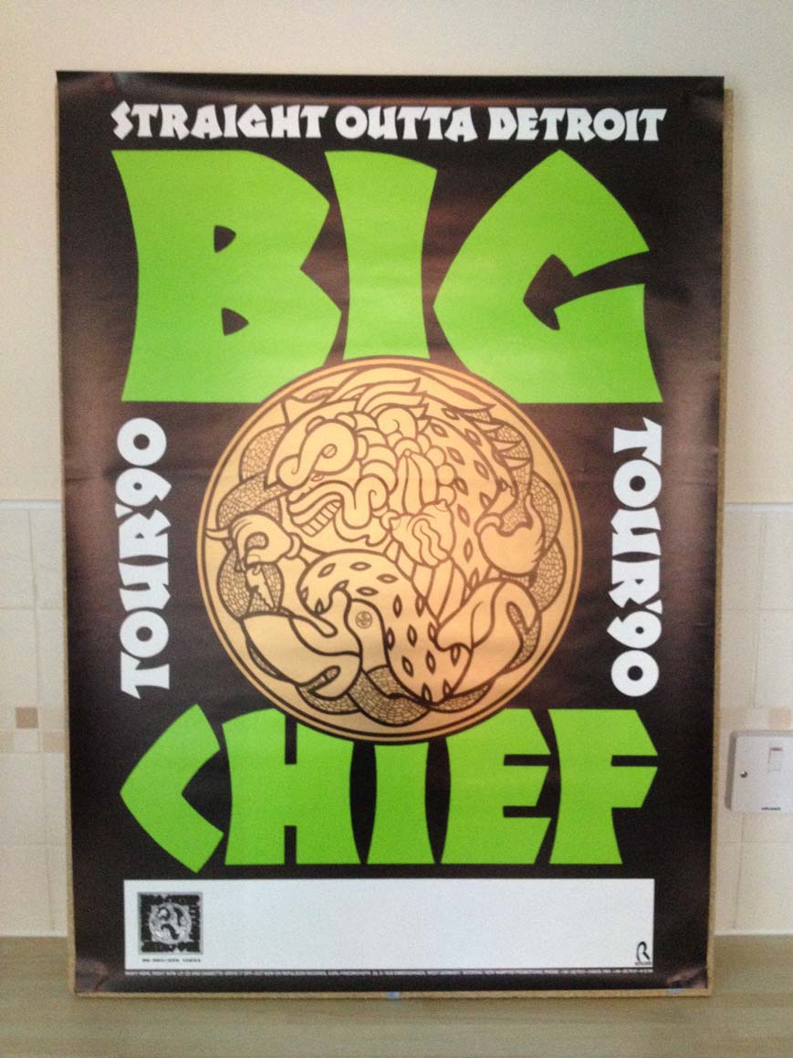 BIG CHIEF - STRAIGHT OUTTA DETROIT TOUR 1990
