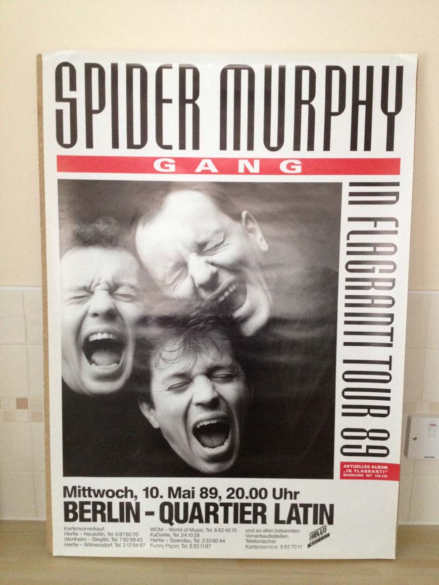 SPIDER MURPHY GANG - In Flagranti Tour 1989