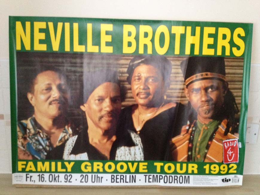NEVILLE BROTHERS - Family Groove Tour 1992