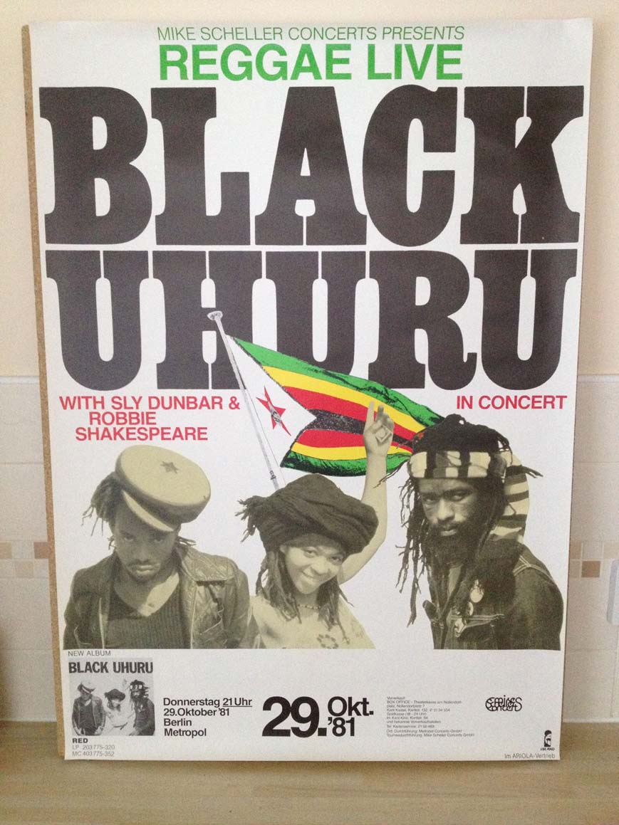 BLACK UHURU - IN CONCERT WITH SLY AND ROBBIE