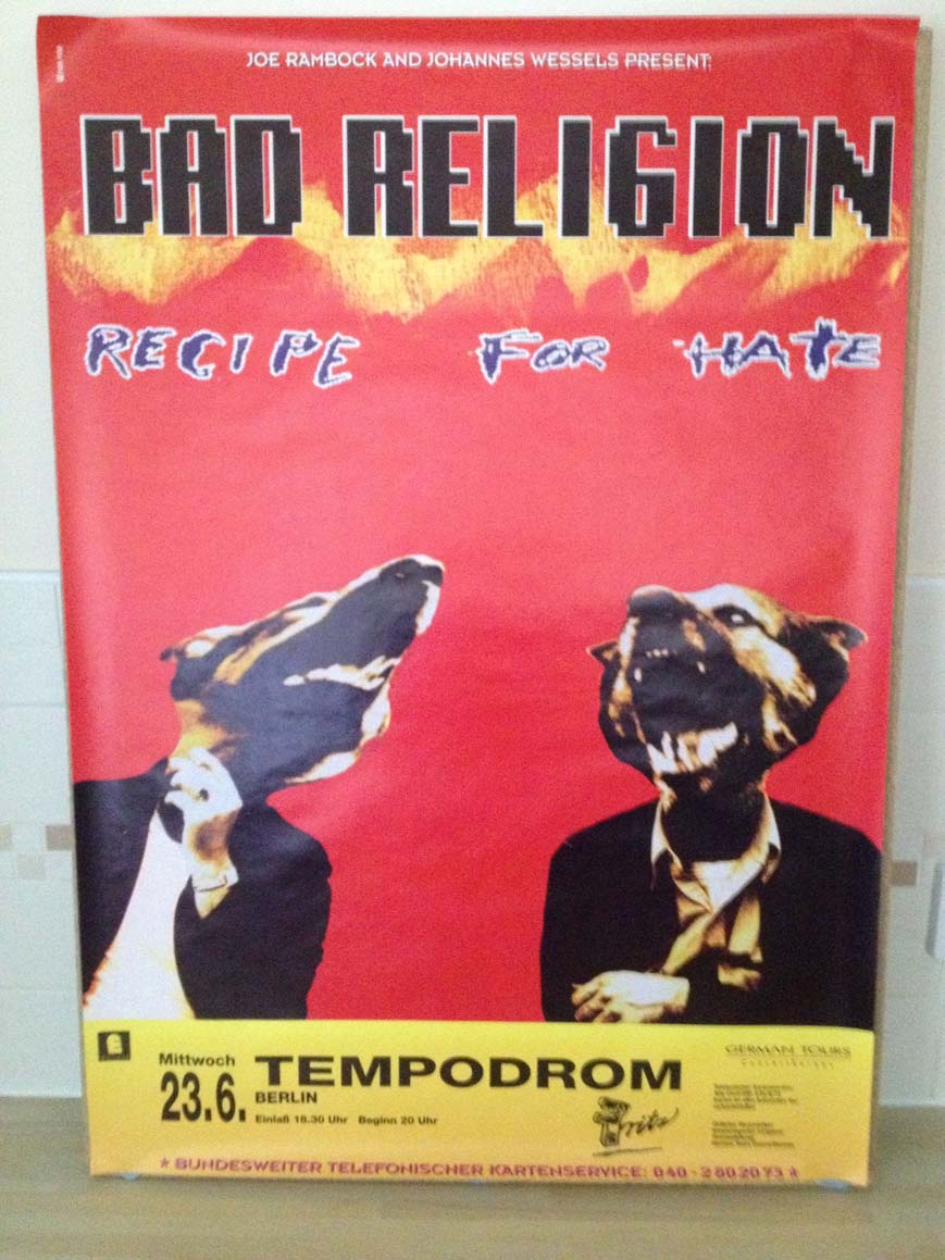 BAD RELIGION - RECIPE FOR HATE