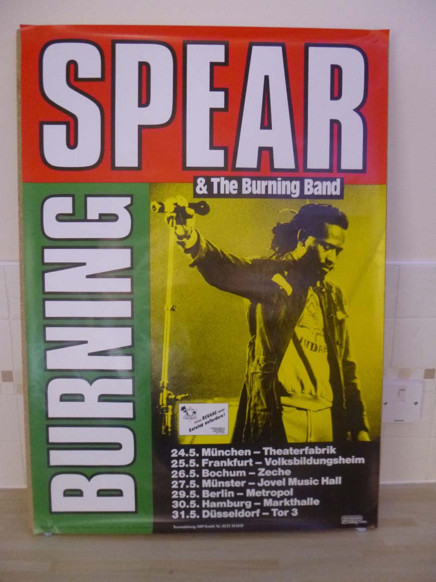 BURNING SPEAR - GERMAN TOUR