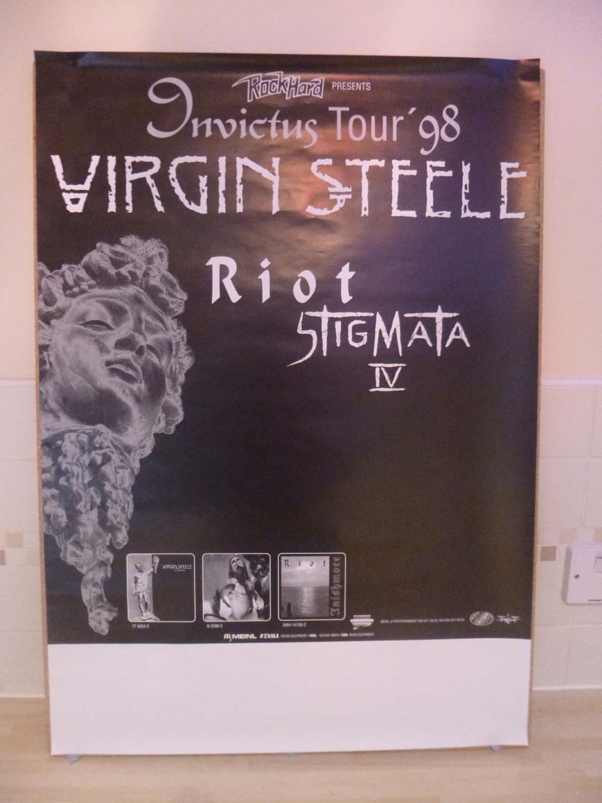 VIRGIN STEELE - Invictus Tour '98