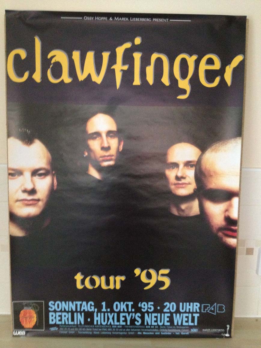 CLAWFINGER - TOUR '95