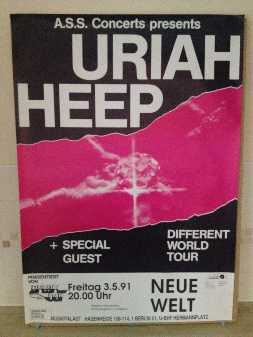 URIAH HEEP - Different World Tour