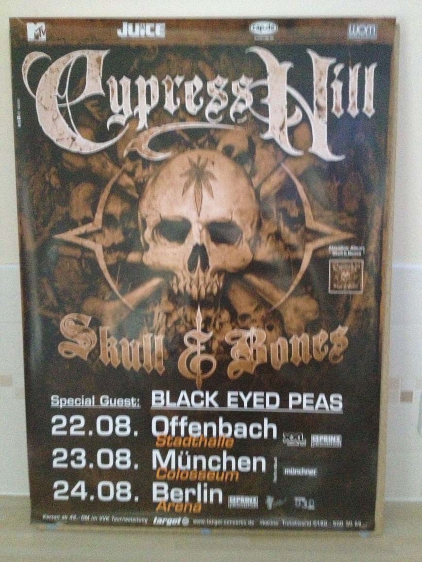 CYPRESS HILL - SKULL & BONES TOUR