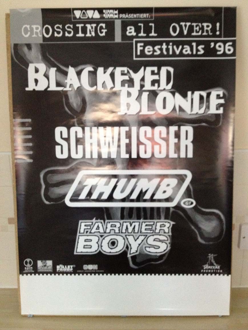 BLACKEYED BLONDE - CROSSING ALL OVER FESTIVALS 1996