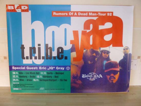 BOO-YAA TRIBE - RUMORS OF A DEAD MAN TOUR 1992