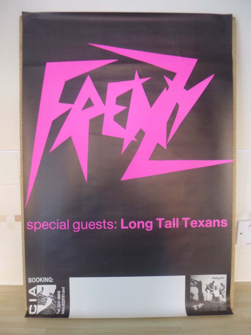 FRENZY - SPECIAL GUESTS THE LONG TALL TEXANS