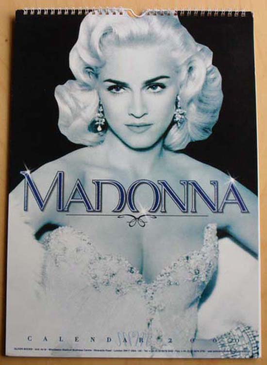 MADONNA - 2000 Calendar