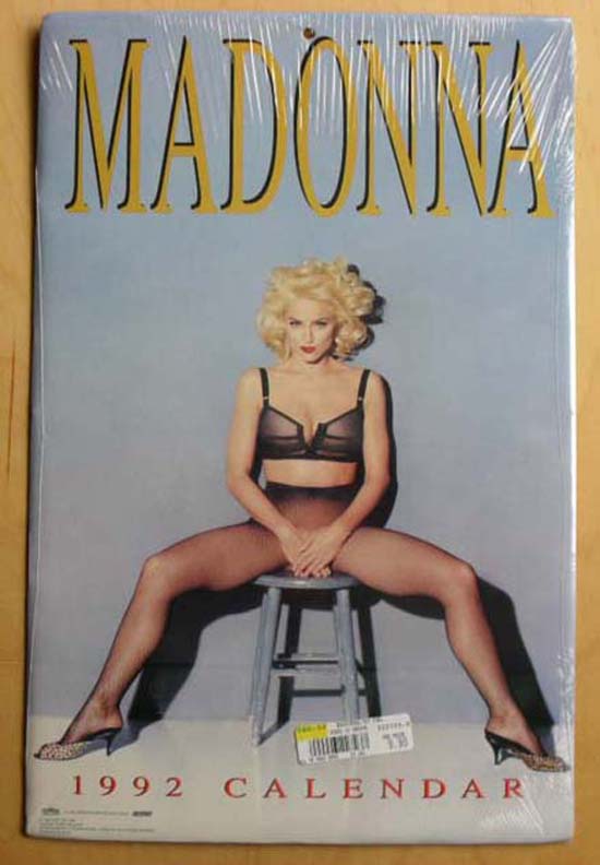 MADONNA - 1992 Calendar(b)