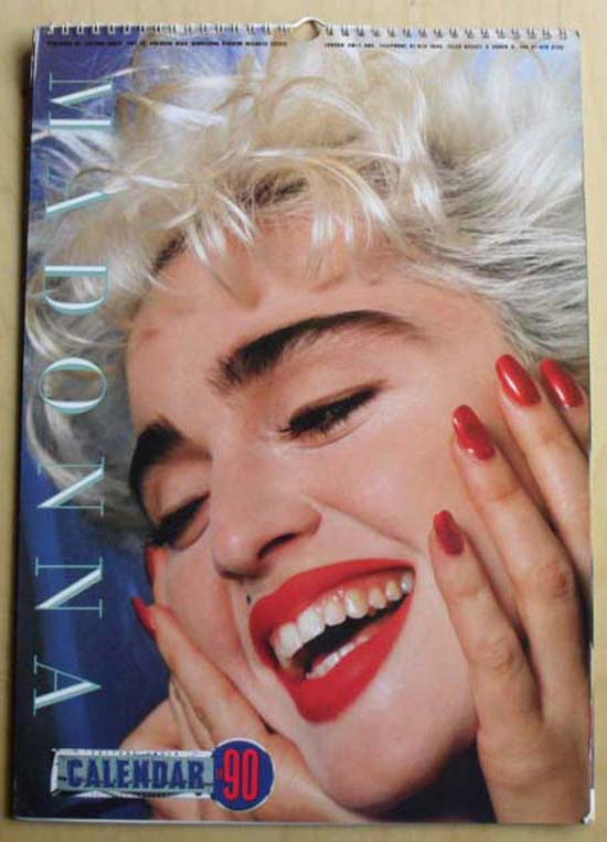 MADONNA - 1990 Calendar (a)
