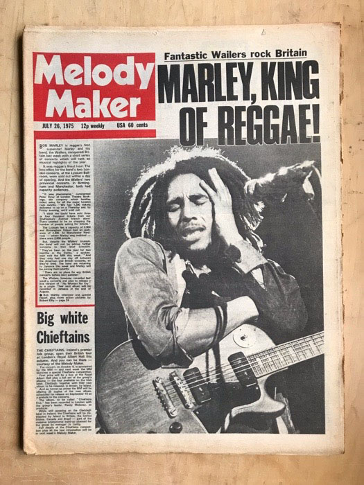 Melody Maker - BOB MARLEY
