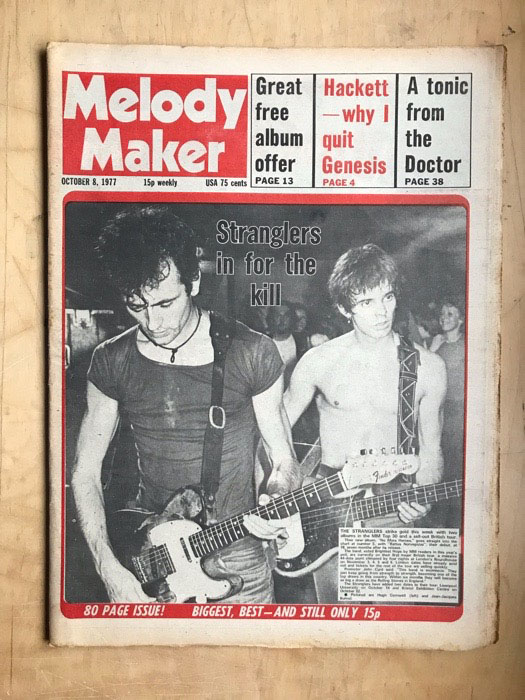 STRANGLERS - Melody Maker Record