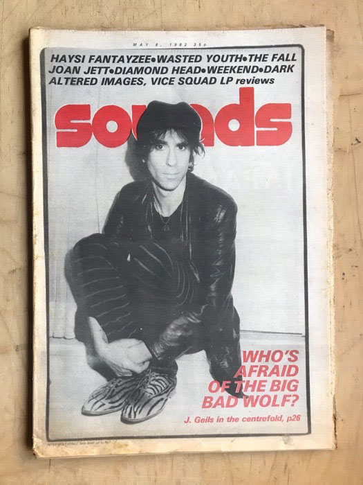 J GEILS BAND - SOUNDS